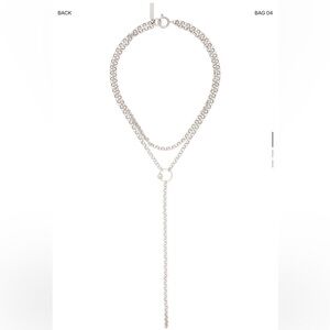 JUSTINE CLENQUET Silver Saul Necklace